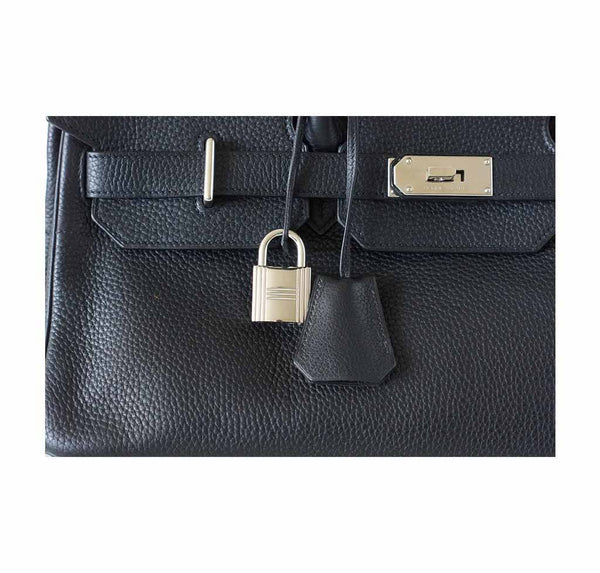 hermes birkin jpg black used lock