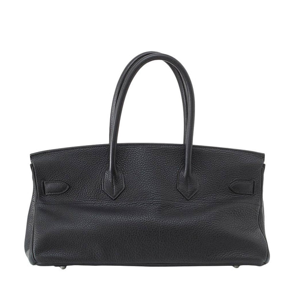 hermes birkin jpg black used back