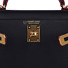 Hermes Kelly 20 Mini HSS Black Rose Extreme Gold Pristine Stamp