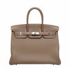 Hermes Birkin 35 Etoupe Bag Togo 