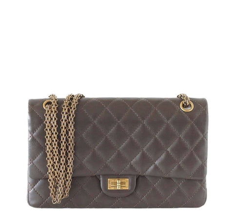 Chanel 2.55 Bag Dark Khaki