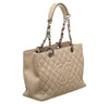 Chanel Grand Shopper Tote Beige Used Side