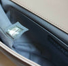 chanel boy flap bag light beige used serial