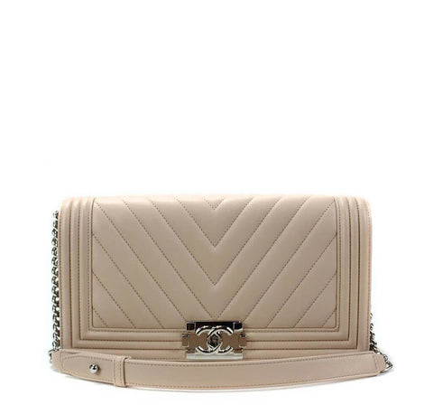 Chanel Boy Bag Flap Beige