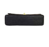 chanel classic medium flap bag caviar black used bottom