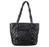 Chanel Grand Shopping Tote Black Calfskin