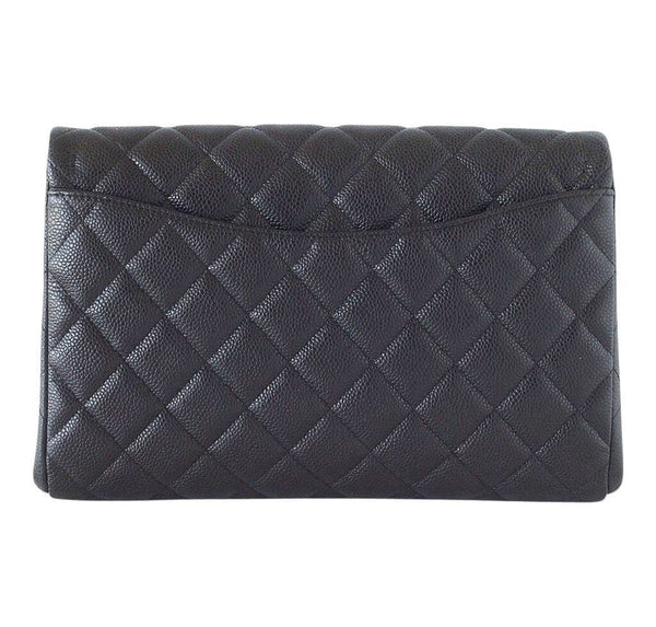 Chanel Flap Bag Black New Back