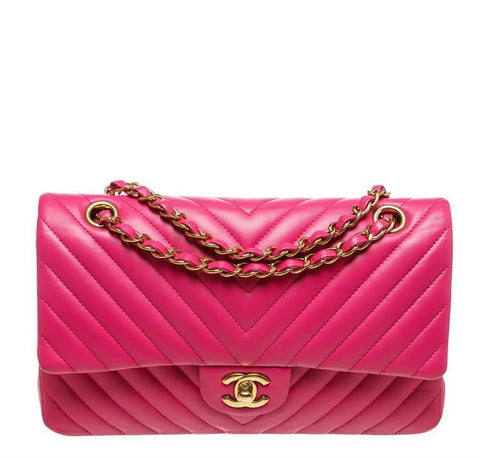 Chanel Classic Medium Flap Bag Pink