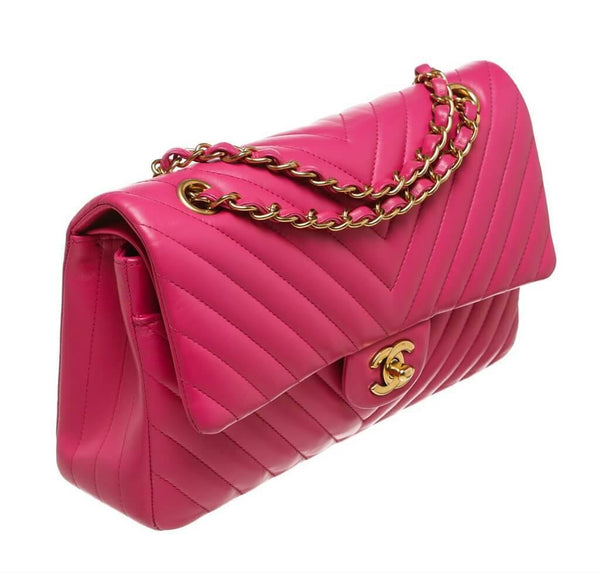 Chanel Classic Medium Flap Bag Pink