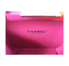 Chanel minaudiere ombre red pink new embossing