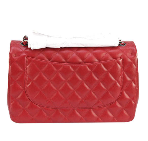 Chanel Jumbo Double Flap Bag Red 