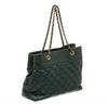 Chanel Quilted Tote Bag Green