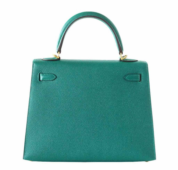 hermes kelly sellier 28 malachite new back