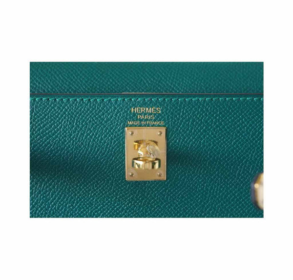 hermes kelly sellier 28 malachite new embossing