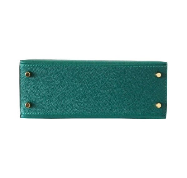 hermes kelly sellier 28 malachite new bottom