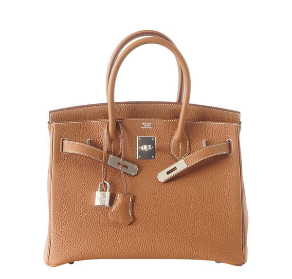 Hermes Birkin 30 Gold new front