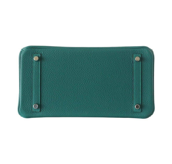 hermes birkin 30 malachite new bottom