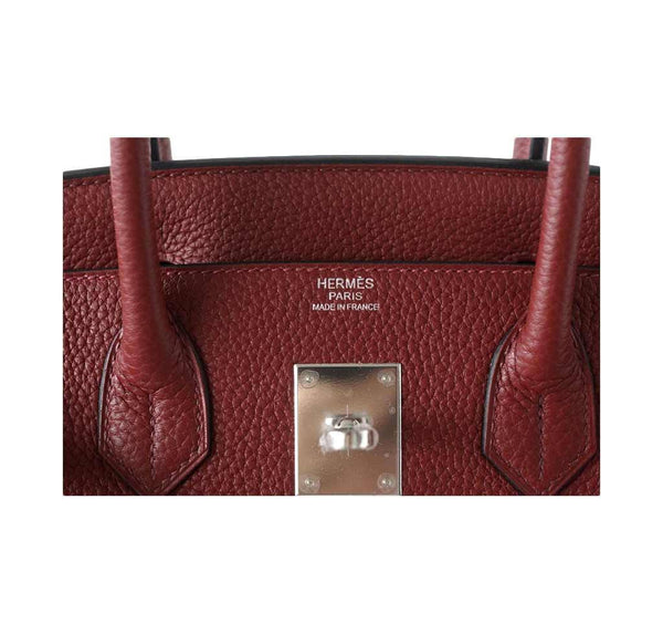 Hermes Birkin 30 Rouge H new embossing