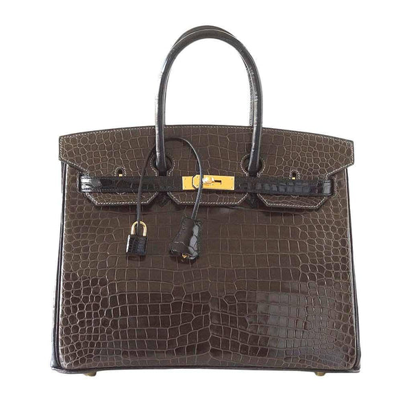 Hermes Birkin 35 Crocodile Bag