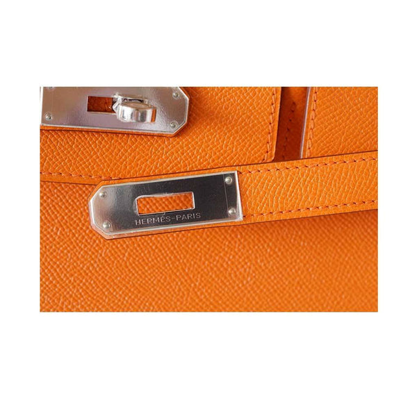 Hermes Birkin 35 H Orange new engraving