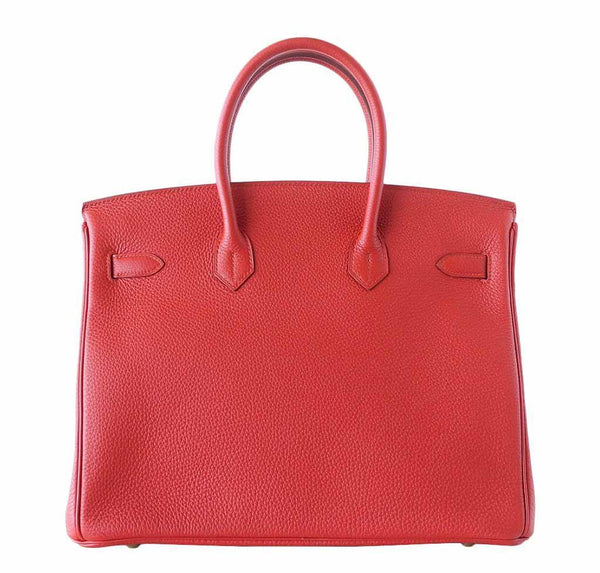 hermes birkin 25 vermillion new back