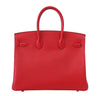 Hermes Birkin 35 Rouge Casaque new back