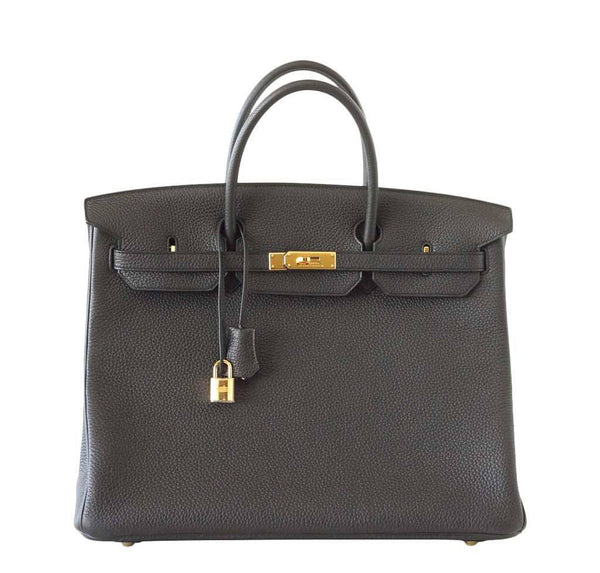 Hermes Birkin 40 Plomb Togo Bag