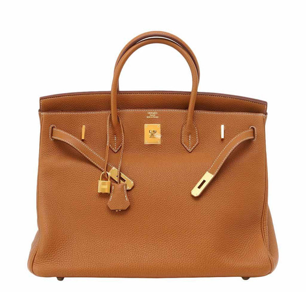 Hermes Birkin 40 Classic Gold new front