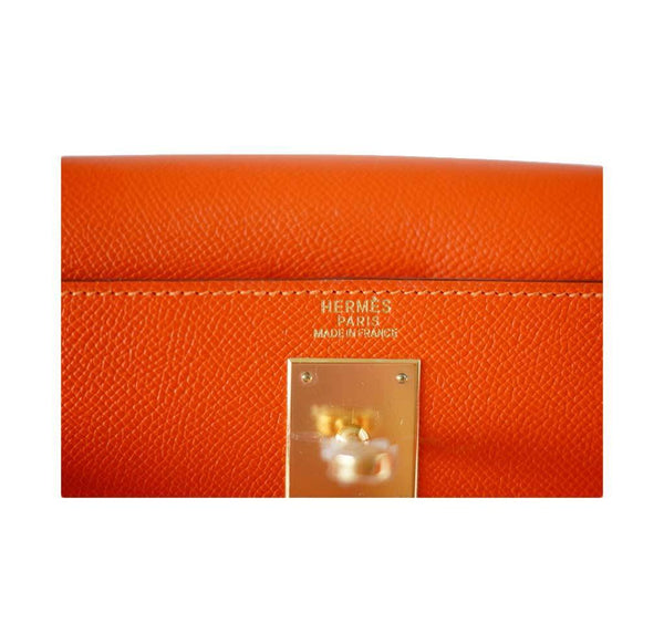 Hermes Kelly Sellier 32 Feu new embossing