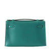 Hermes JPG Kelly Pochette Malachite new back