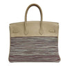 hermes birkin 35 beige vibrato used back