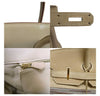 hermes birkin 35 beige vibrato used detail