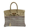 Hermes Birkin 35 Beige Vibrato Bag