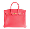 Hermes Birkin 35 Fuchsia Togo Bag 