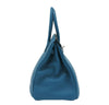 hermes birkin 35 cobalt used side