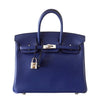 Hermes Birkin 25 Bleu Saphir Bag 