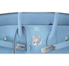 Hermes Birkin 25 Bag Blue Swift