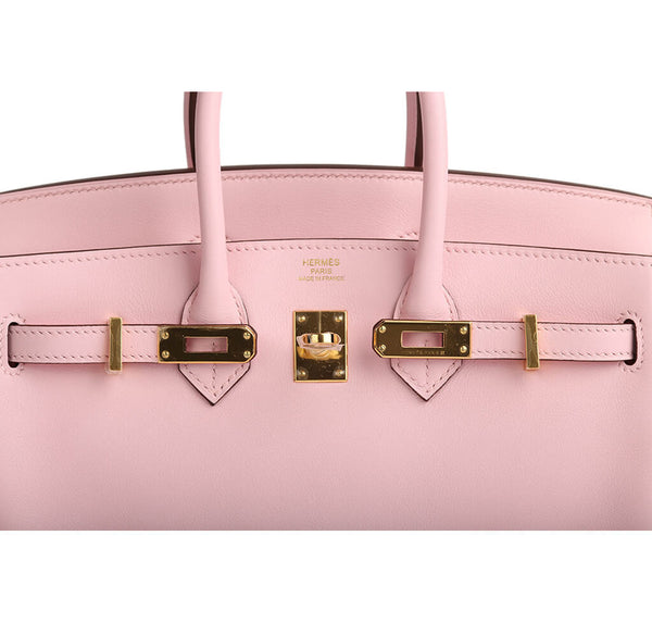 Hermes Birkin 25 Bag Rose Sakura 