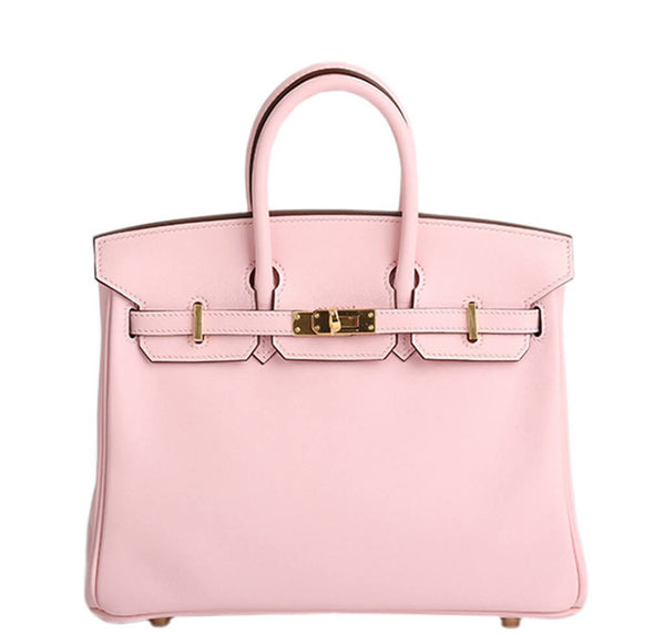 Hermes Birkin 25 Bag Rose Sakura 