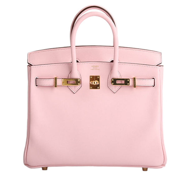 Hermes Birkin 25 Bag Rose Sakura 