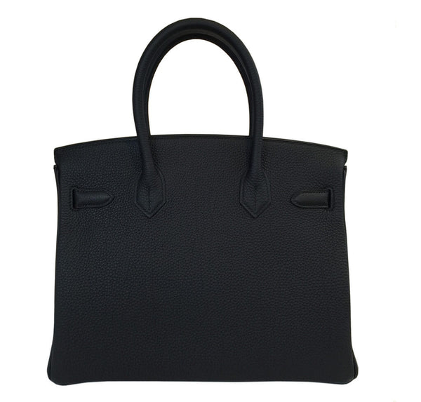 Hermes Birkin 30 Bag Black Togo