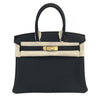 Hermes Birkin 30 Bag Black Togo