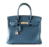 Hermes Birkin 30 Bleu Colvert Togo 