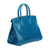 Hermes Birkin Blue Izmir Niloticus Crocodile