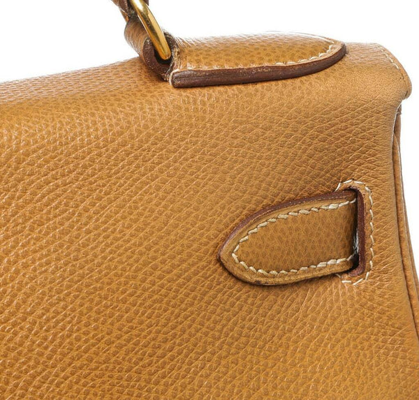 hermes kelly 28 gold used detail