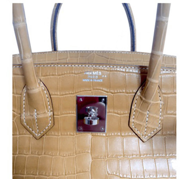 Hermes Birkin 30 Paille Niloticus Crocodile