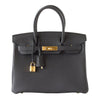 Hermes Birkin 30 Plomb Togo Bag