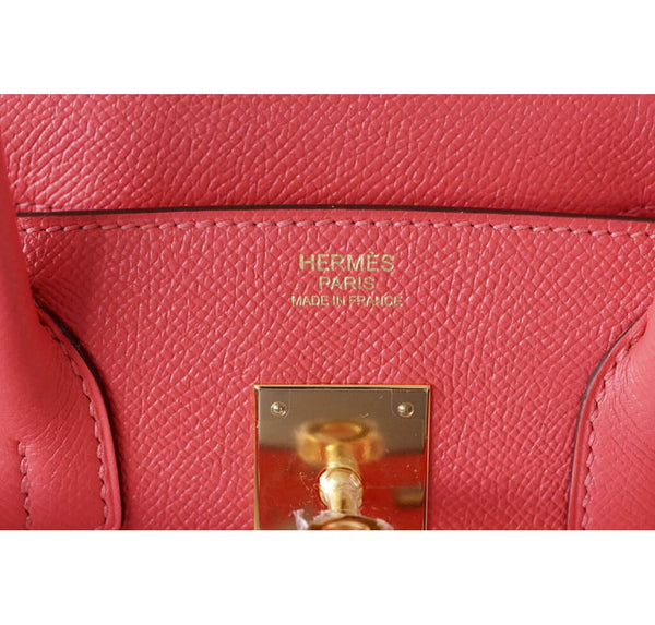 Hermes Birkin 30 Bag Rose Jaipur