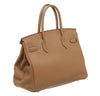 hermes birkin 30 tan used back