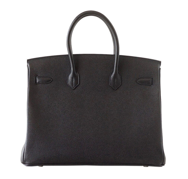 Hermes Birkin 35 Bag Black Epsom